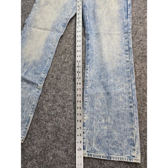 American Eagle Mens Original Bootcut Jeans 30x32 Light Acid Wash 100% Cotton - Picture 6 of 8